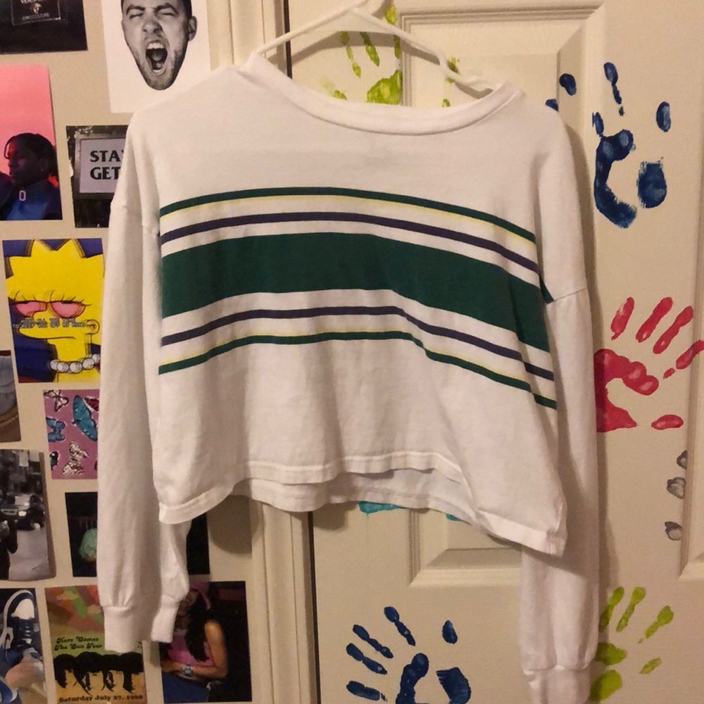 cropped long sleeve